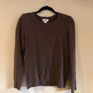 Loft Ann Taylor brown sweater